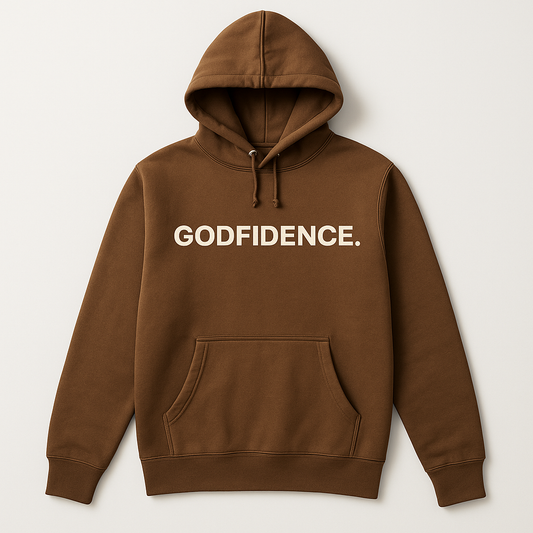 Godfidence Brown Hoodie