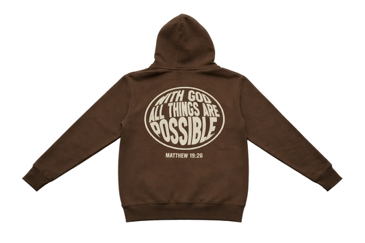 Godfidence Brown Hoodie
